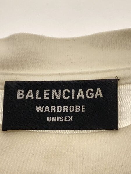 BALENCIAGA(バレンシアガ) / Tシャツ/XL/コットン/WHT/jp57 2021 00430