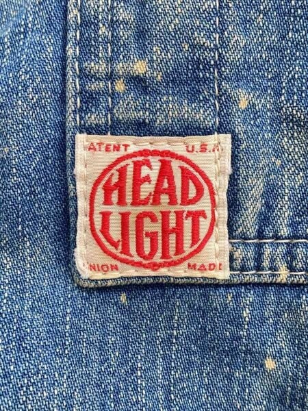 HEADLIGHT(ヘッドライト) / 復刻/カバーオール/40/デニム/IDG