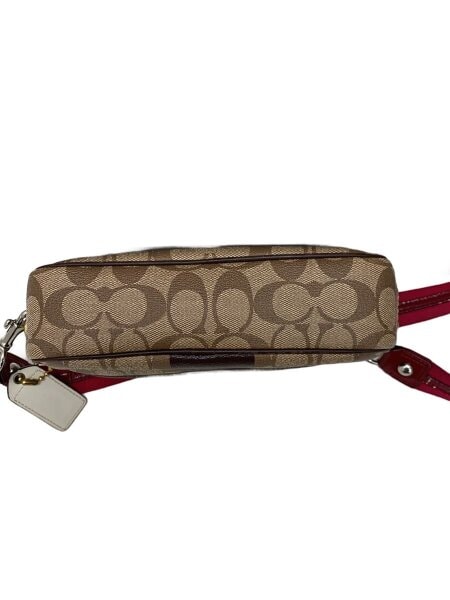 COACH(コーチ) / シグネチャー/ショルダーバッグ/PVC/BEG/11355 | 中古