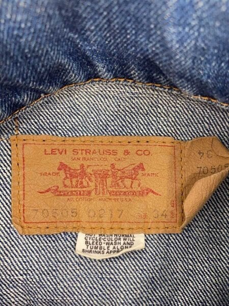 Levi's(リーバイス) / 70s/Rタブ/ボタン裏529/デニムジャケット
