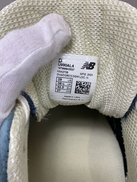 NEW BALANCE(ニューバランス) / U990/ブルー/27cm/BLU | 中古品の販売