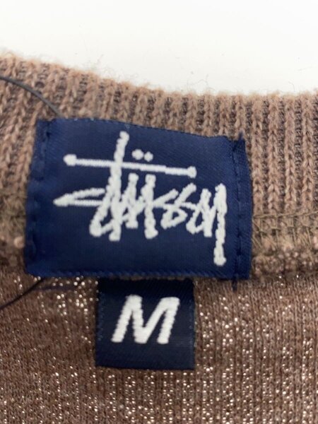 90s OLD STUSSY ニット　ラグラン　ツートーン　オールドステューシー STUSSY(ステューシー) / 90S/紺タグ/OLD STUSSY/Vネックニット/USA製