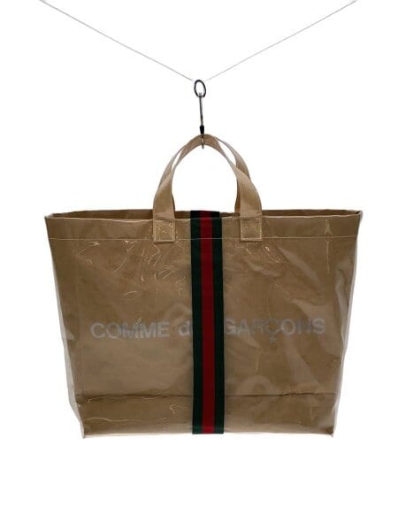 COMME des GARCONS(コムデギャルソン) / トートバッグ/PVC/BEG/OB-K 