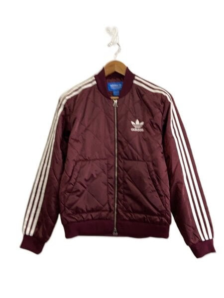 【中古】00s INDEPEN DENT キルティングボンバージャケット サイズM ブラック[19][240019536262] adidas(アディダス) / SST QUILTED JACKET/キルティングジャケット