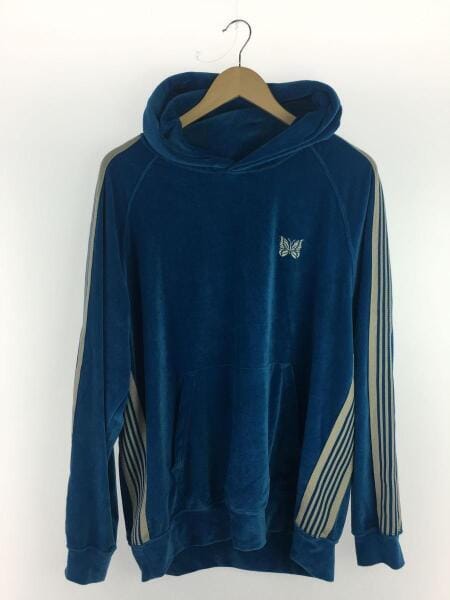 Needles(ニードルズ) / パーカー/L/ベロア/ブルーTrack Hoody C/Pe 