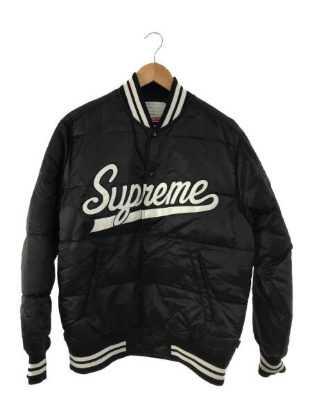 Supreme(シュプリーム) / スタジャン/S/ナイロン/BLK/Script Varsity 