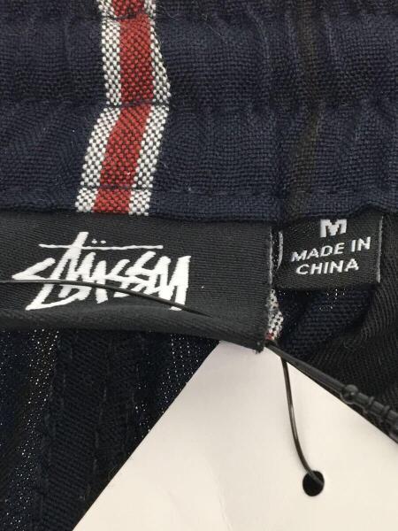 STUSSY / ボトム/M/ポリエステル/NVY/ストライプ// STUSSY(ステューシー) / ボトム/M/ポリエステル/NVY/ストライプ | 古着
