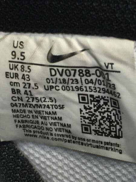 NIKE(ナイキ) / ローカットスニーカー_DV0788-001/27.5cm/BLK | 中古品