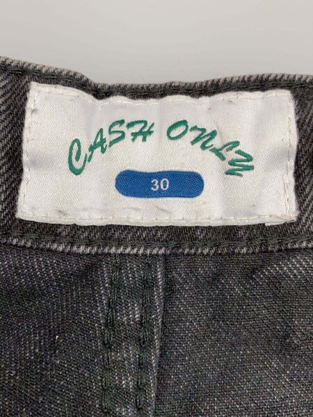 CASH ONLY(キャッシュオンリー) / カーゴパンツ/30/コットン/BLK 