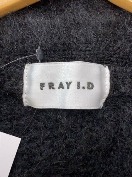 FRAY I.D(フレイアイディー) / カーディガン(厚手)/one/アクリル/BLK