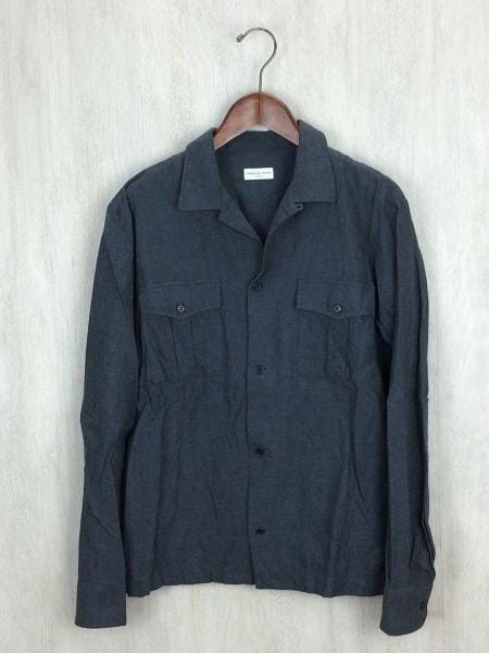DRIES VAN NOTEN(ドリスヴァンノッテン) / オープンカラー長袖シャツ 