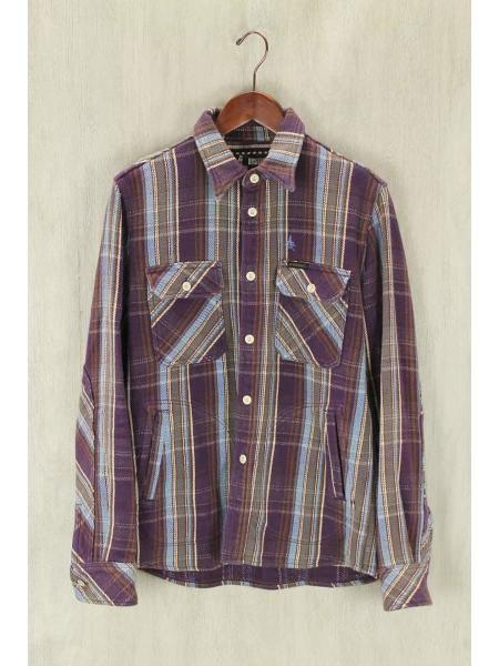 ヒステリックグラマー 刺繍 シャツジャケット HYSTERIC GLAMOUR