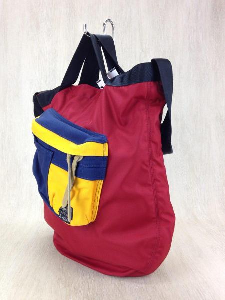 porter 2-tacs ショルダーバッグ 2-TACS(ツータックス) / porter/2WAYショルダーバッグ/ナイロン/RED/B