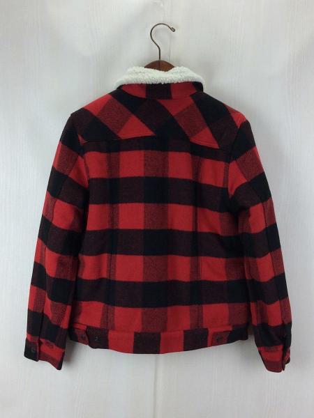 人気のファッショントレンド 最新赤 チェック ジャケット