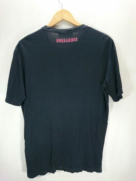 DSQUARED2(ディースクエアード) / Tシャツ/M/ブラック/黒/DEAN&DAN 