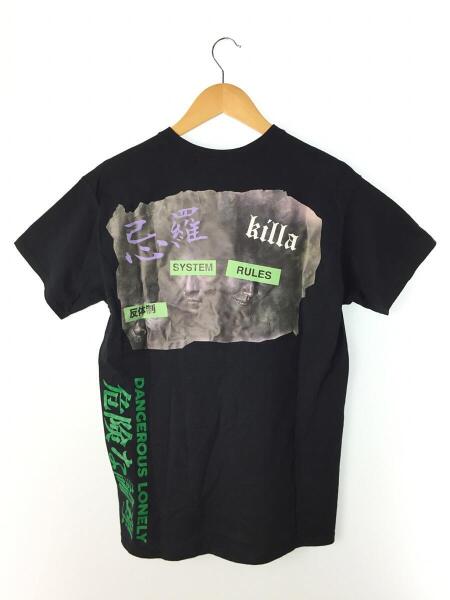 LONELY論理(ロンリー) / Tシャツ/M/コットン/BLK/危険な論理/19SS/刺繍 