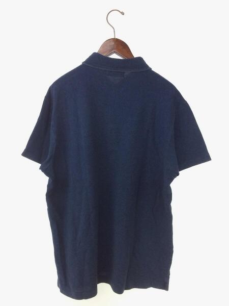 RRL(ダブルアールエル) / ポロシャツ/XL/コットン/インディゴ/半袖 