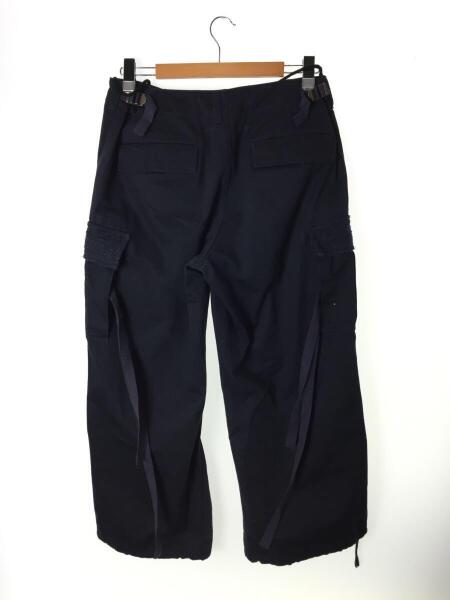 KUON(クオン) / 裂き織カーゴパンツ/20AW/L/コットン/ネイビー/2002 