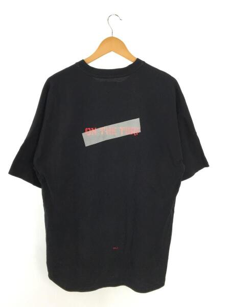 ON THE TURF(オンザターフ) / Tシャツ/L/コットン/BLK/バックプリント 