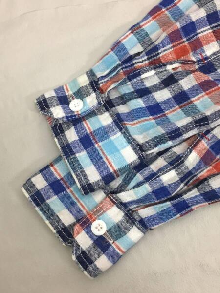 JUNYA WATANABE COMME des GARCONS MAN / 長袖シャツ/XS/コットン/BLU/チェック/WL-B019 JUNYA WATANABE COMME des GARCONS MAN(ジュンヤワタナベ