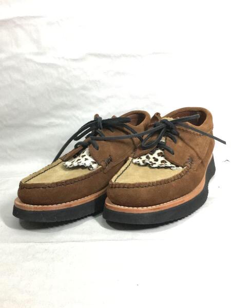 YUKETEN(ユケテン) / Blucher with Kiltie Moccasinブーツ/US8/BRW