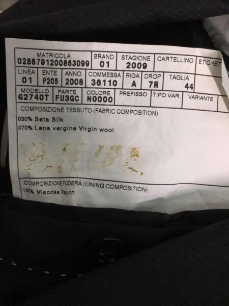 DOLCE&GABBANA(ドルチェアンドガッバーナ) / タグ付き/MARTINI シルク  