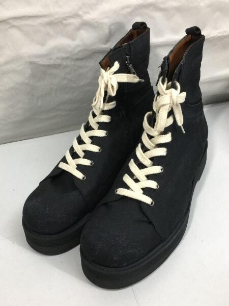 glamb(グラム) / Slinky denim boots/スリンキーデニムブーツ/4/BLK 