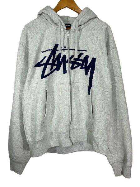 STUSSY(ステューシー) / Web Zip Hoodie/ジップパーカー/L/コットン 