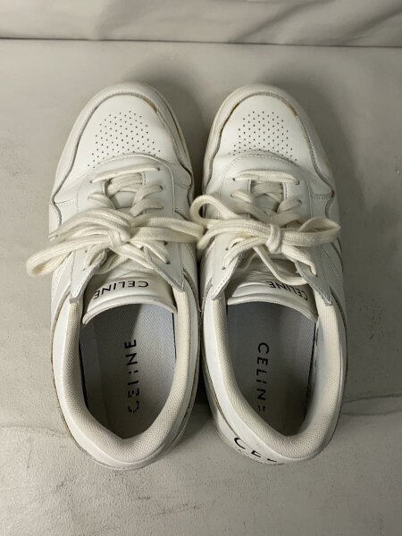 CELINE(セリーヌ) / ローカットスニーカー/38/WHT/レザー | 中古品の 