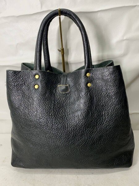 kissora(キソラ) / トートバッグ/レザー/BLK | 中古品の販売・通販なら 