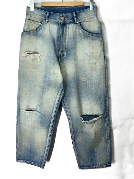ANCELLM(アンセルム) / SELVEDGE TAPERED 5P DENIM PANTS/1/デニム 