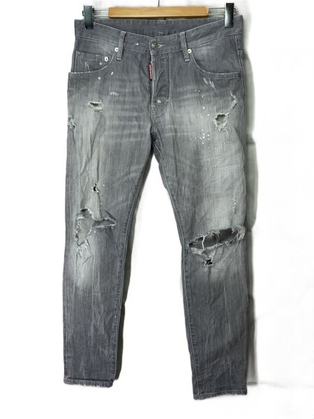 Dsquared2 ダメージパンツ スキニー DSQUARED2 ⁄ ディースクエアード