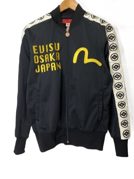 EVISU(エヴィス) / トラックジャケット/ジャージ/40/ポリエステル/BLK 