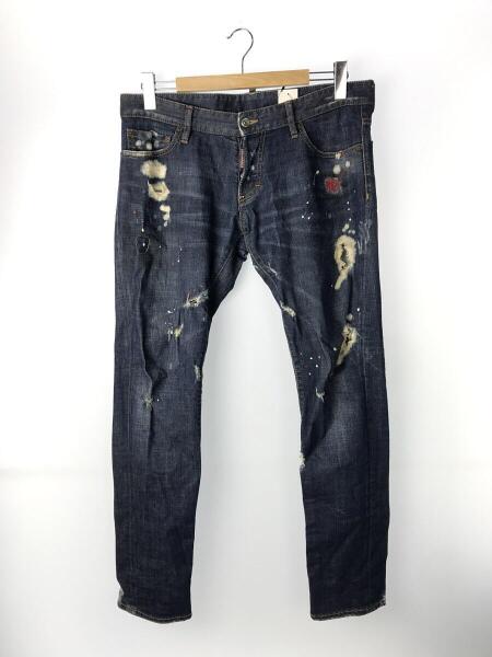 DSQUARED2(ディースクエアード) / スキニーパンツ/ダメージ加工/50 
