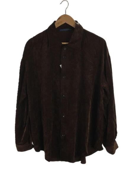 semoh(セモー) / 長袖シャツ/1/レーヨン/コーデユロイ/ブラウン/n°22-6