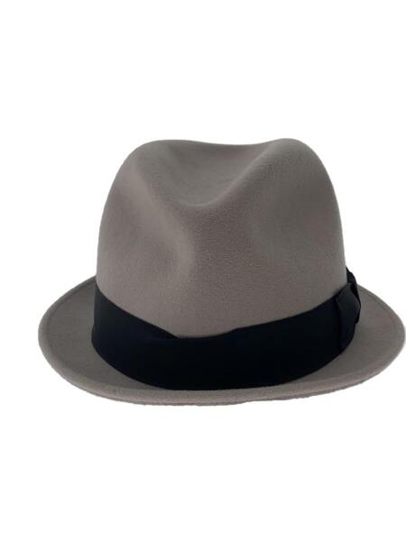 美品 NEW YORK HAT ニューヨーク ウールハット WPL5923 NEWYORK HAT&CAP CO.(ニューヨークハット) / 中折れハット/XL/ウール