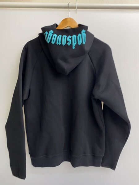 god savage(ゴッドサヴェージ) / ジップパーカー/XL/コットン/BLK/無地