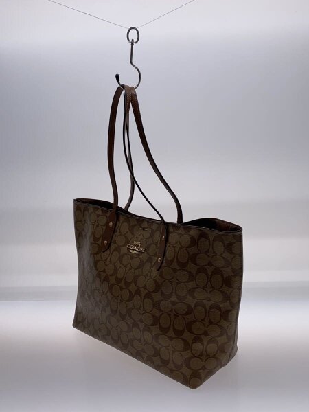 COACH(コーチ) / シグネチャートートバッグ/レザー/ブラウン/F76636