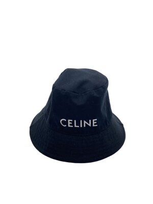 CELINE ネイビー バケットハット サイズL CELINEのハット検索結果|古着・中古品の通販サイト セカンドストリート
