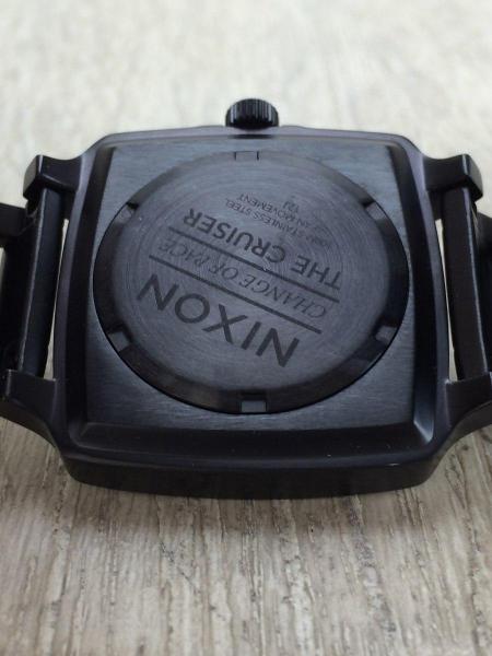 NIXON(ニクソン) / クォーツ腕時計/アナログ/BLK/BLK/THE CRUISER 