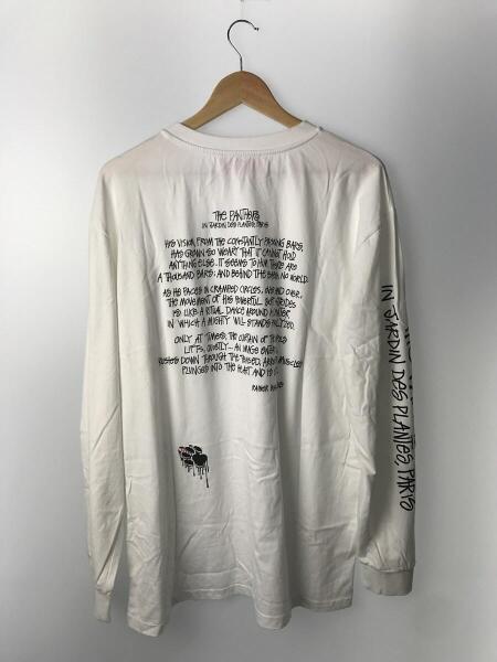 032c(ゼロスリーツーシー) / 長袖Tシャツ/XXL/コットン/WHT | 古着の 