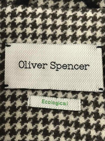 oliver spencer(オリバースペンサー) / コート/38/ウール/BRW/千鳥格子 