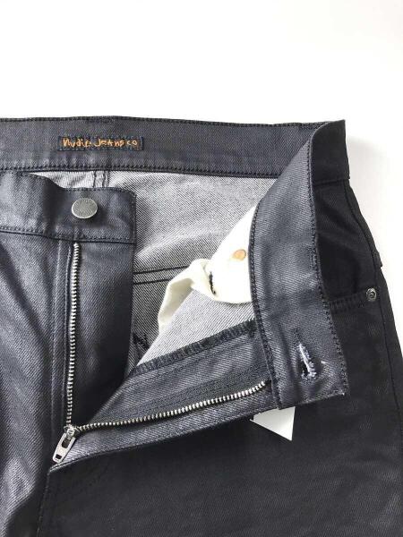 NUDIE JEANS(ヌーディージーンズ) / ストレートパンツ/30/デニム/BLK 