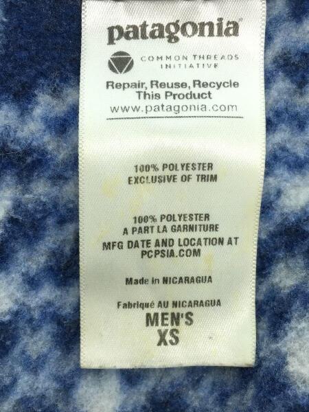 patagonia(パタゴニア) / フリースジャケット/XS/ポリエステル/BLU/総