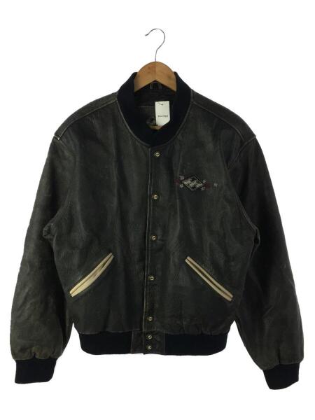 Billabong(ビラボン) / スタジャン/--/レザー/BLK | 古着の販売・通販 