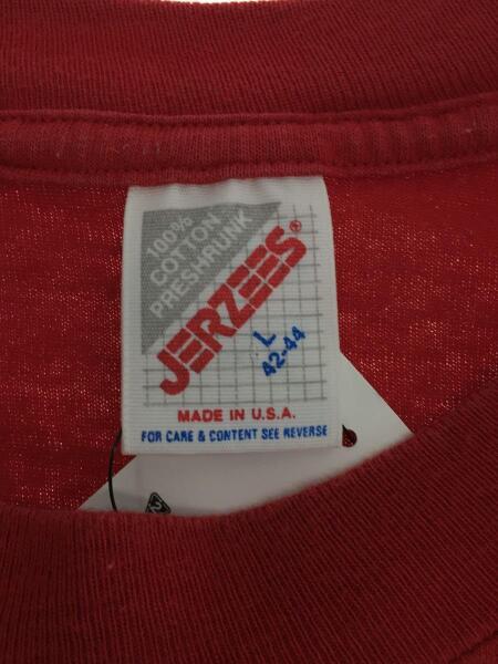 JERZEES(ジャージーズ) / Tシャツ/L/コットン/RED | 古着の販売・通販