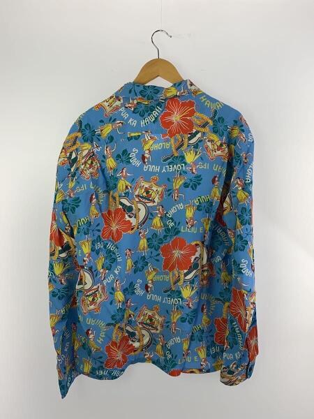 SUN SURF(サンサーフ) / アロハシャツ/XL/レーヨン/BLU/総柄/SS29203 