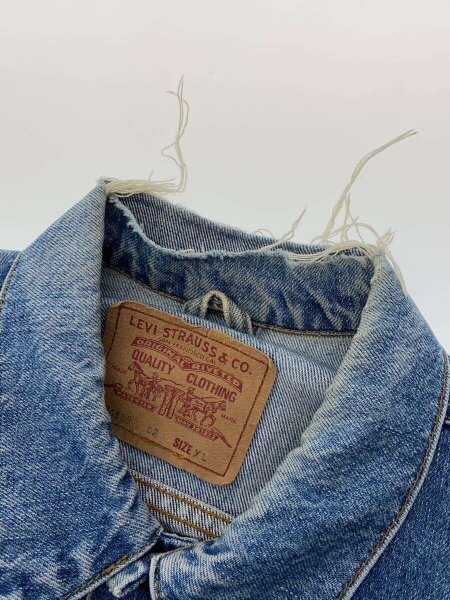 Levi’s / Gジャン/S/デニム/IDG/70503 Levi's(リーバイス) / Gジャン/XL/デニム/IDG/無地/70503 | 古着の販売