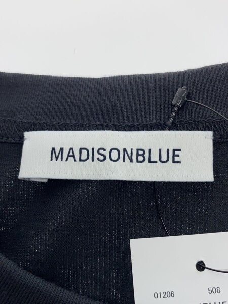 MADISONBLUE / ノースリーブカットソー/S/コットン/BLK/MB211-7018AP MADISONBLUE(マディソンブルー) / ノースリーブカットソー/S/コットン