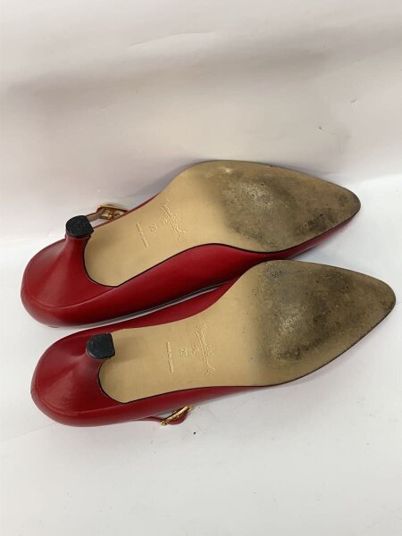 MARGARET HOWELL(マーガレットハウエル) / パンプス/23cm/RED/レザー